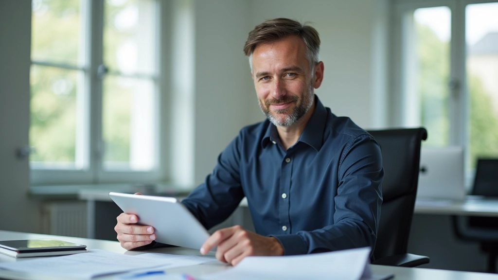 Analyste en statistiques travaillant sur des données de marché du travail à son bureau