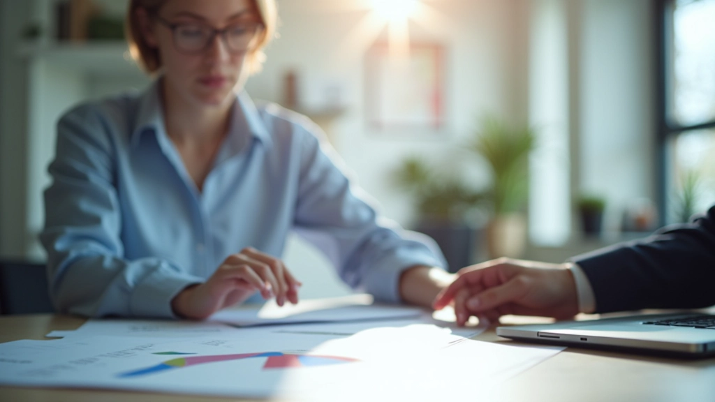 Espace de travail professionnel d'analyse du marché du travail