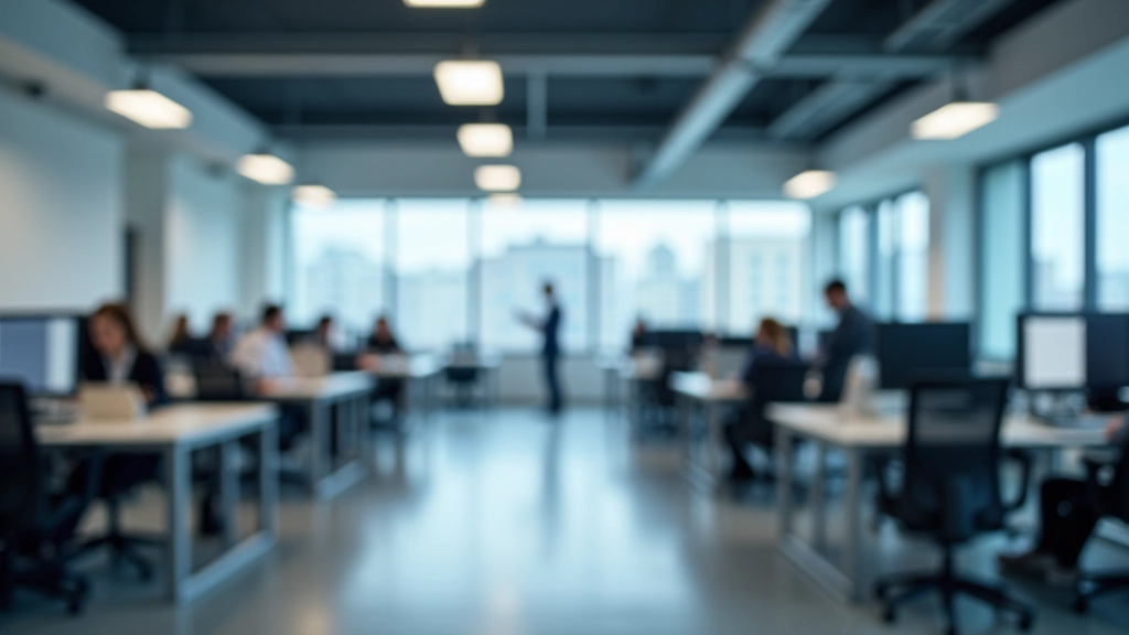 Centre de recherche INSEE avec équipements informatiques et espaces de travail collaboratifs